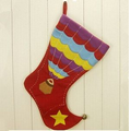 18" Christmas Ornament Stocking